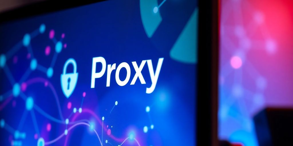 ภาพคอมพิวเตอร์แสดงบริการ Proxy ในปี 2025